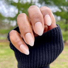 Milky Syrup Gradient - Press-On | Medium | Almond