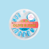 Axolotl Velvet Illusion French - Press-On | Short | Round