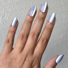 BP Velvet | Medium | Oval - Tab Press-On