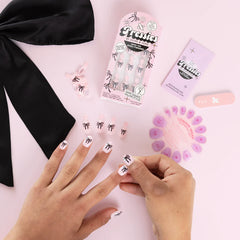 Biggest Bow On Top - Pressies | Short Medium | Round