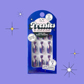 Blue Chrome Magic - Pressies | Short Medium | Round