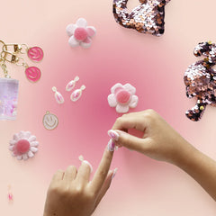 Cotton Candy Aura - Pressies | Short Medium | Round