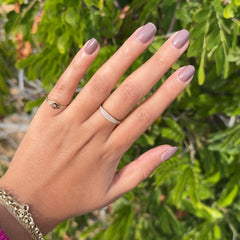 Fawn | Extra Short | Squoval - Tab Press-On