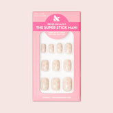 Heart Shower | Extra Short | Squoval - Tab Press-On