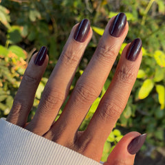 Let’s Stay In - Press-On | Medium | Oval