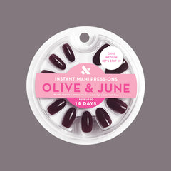 Let’s Stay In - Press-On | Medium | Oval