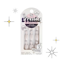 Marshmallow Puff Chrome - Pressies | Short Medium | Round