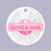 Milky Shimmer - Press-On | Short | Round