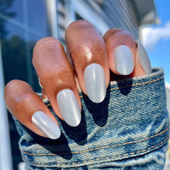 Misty Velvet - Press-On | Medium | Oval