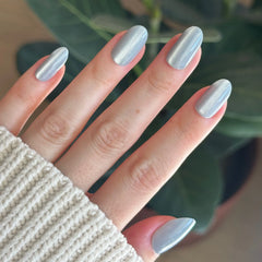 Misty Velvet - Press-On | Medium | Oval