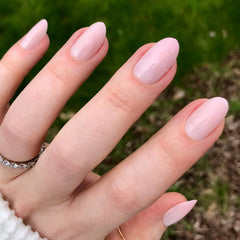 Rose Gradient Shimmer - Press-On | Medium | Oval