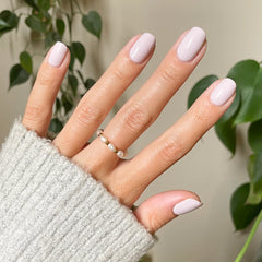 Sculpture Wing | Short | Round - Tab Press-On