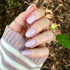 Sculpture Wing | Short | Round - Tab Press-On