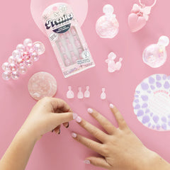 Shiny Pink Has My Heart - Pressies | Extra Short Short | Round