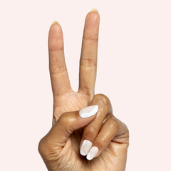 Side Swirl | Short | Round - Tab Press-On