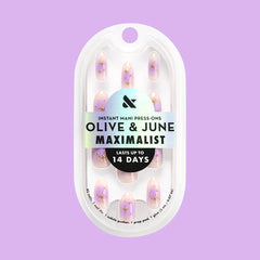 Sparkle Aura Mixed Pack - Press-On | Medium | Oval