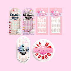 Valentine’s Day Press-on Set (Instant Mani + Super Stick + Pressies)