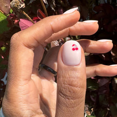 Vampy Cherry | Extra Short | Round - Tab Press-On