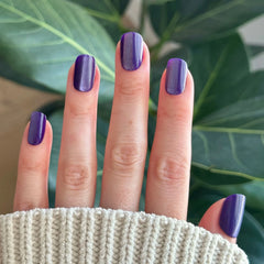 Velvet Pouf Velvet - Press-On | Short | Squoval