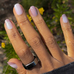 Cowboy Boot Chrome | Short | Round - Tab Press-On