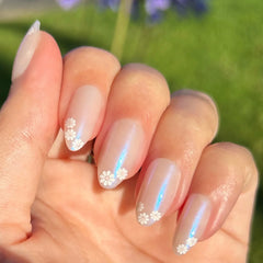 Daisy French - Press-On | Medium | Almond