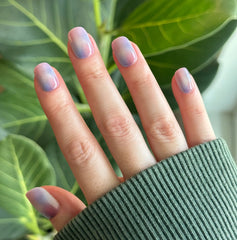 Fairy Velvet | Extra Short | Squoval - Tab Press-On