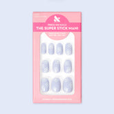 Floral Doodle | Short | Round - Tab Press-On