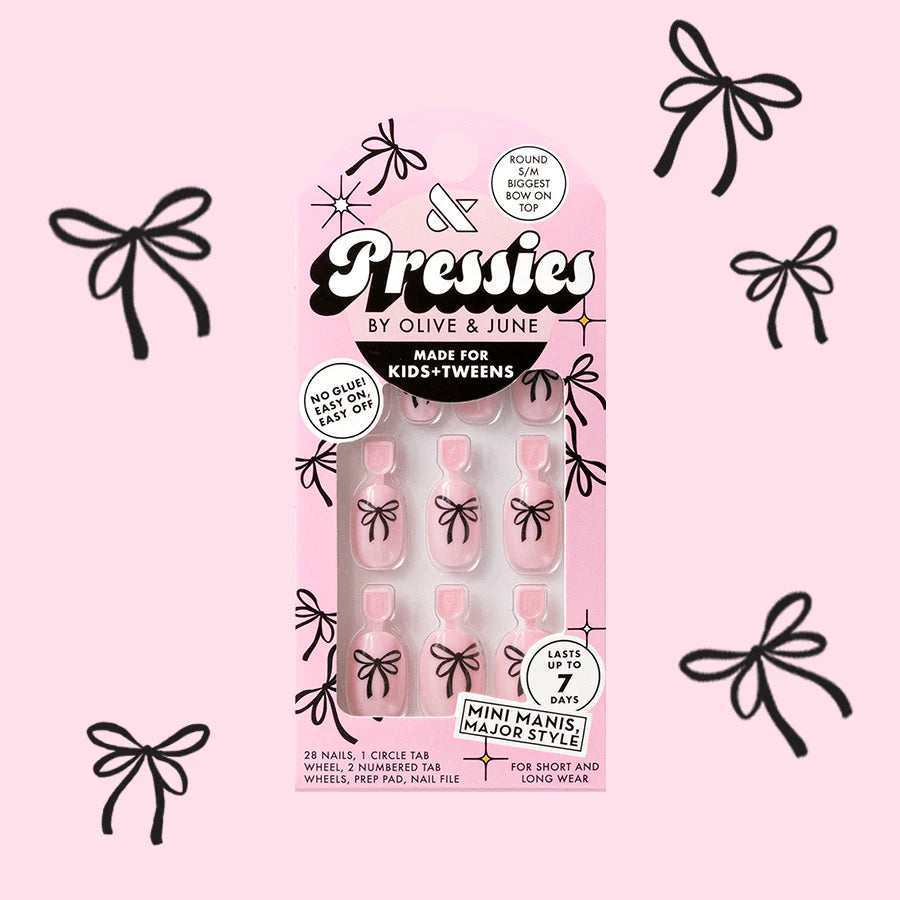 Biggest Bow On Top - Pressies | Short Medium | Round