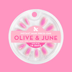 Blush Aura - Press-On | Medium | Almond