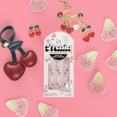 Cherry Whirl - Pressies | Short Medium | Round