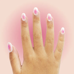 Cotton Candy Aura - Pressies | Short Medium | Round