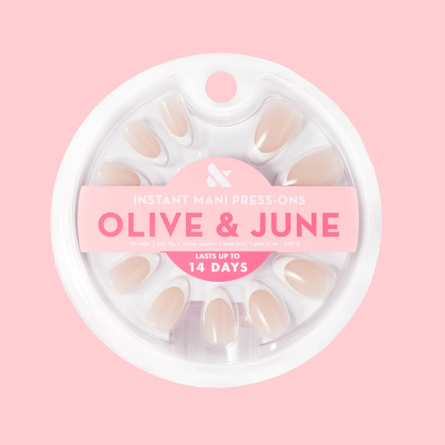 Iconic French - Press-On | Medium | Almond