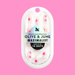 Neon Star Mixed Pack - Press-On | Medium | Almond