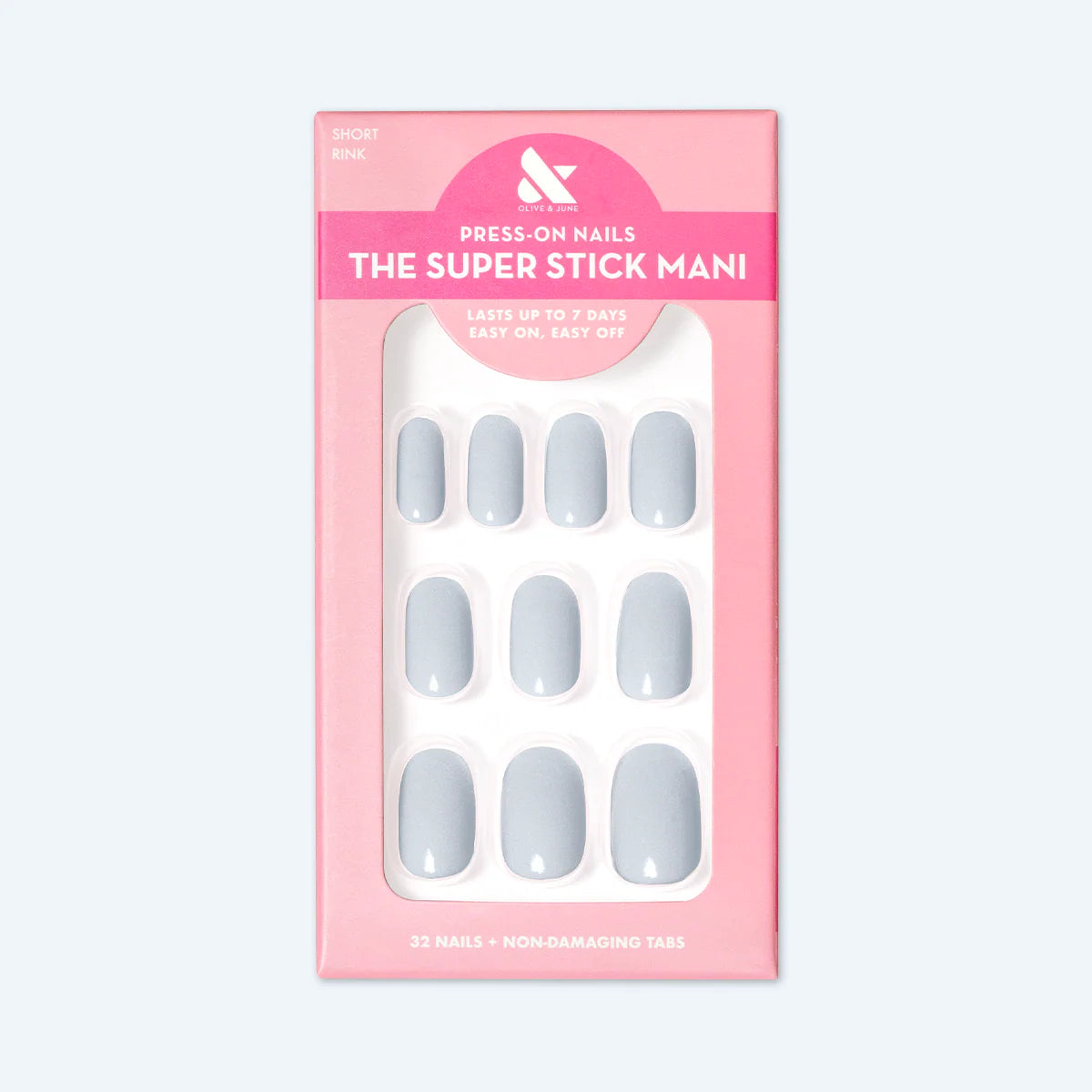 Rink | Short | Round - Tab Press-On