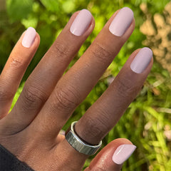 Sculpture Wing | Short | Round - Tab Press-On