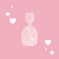 Shiny Pink Has My Heart - Pressies | Extra Short Short | Round