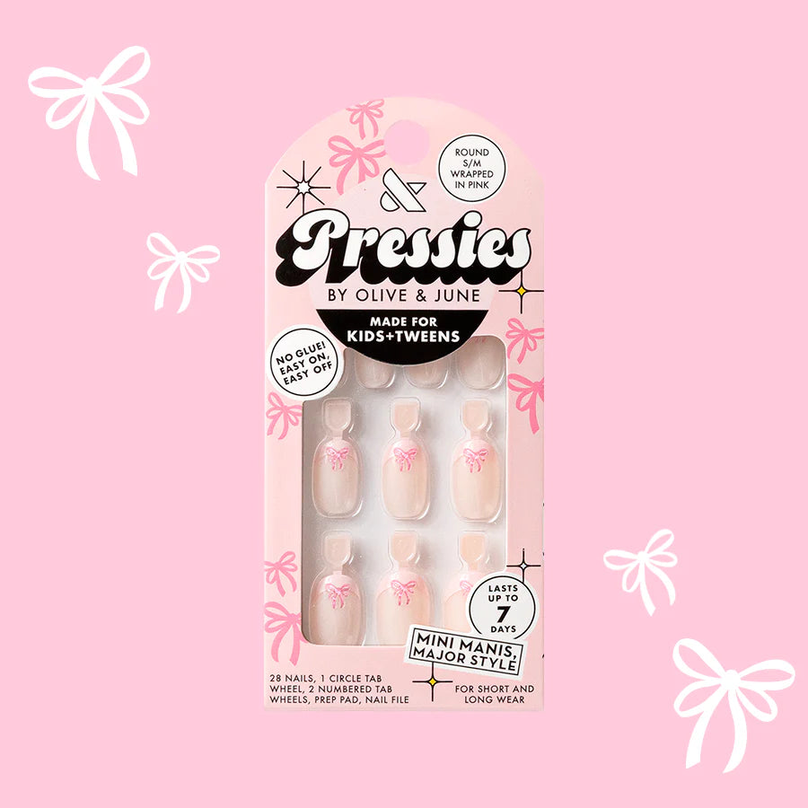 Wrapped in Pink - Pressies | Short Medium | Round