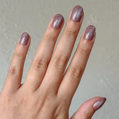 Shacket Velvet | Extra Short | Round - Tab Press-On